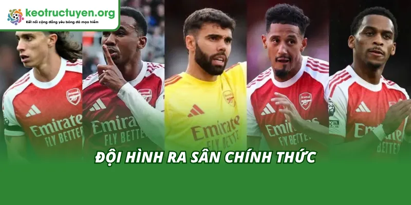 Kết Quả Bóng Đá Sunderland vs Arsenal 9/11: Mèo Đen Gây Sốc Đội hình ra sân chính thức của hai đội Sunderland vs Arsenal